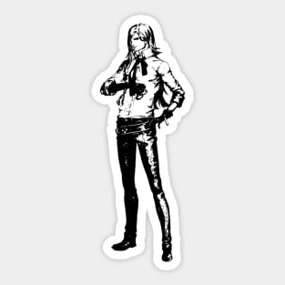 Weathered Adam Nier Automata Sticker